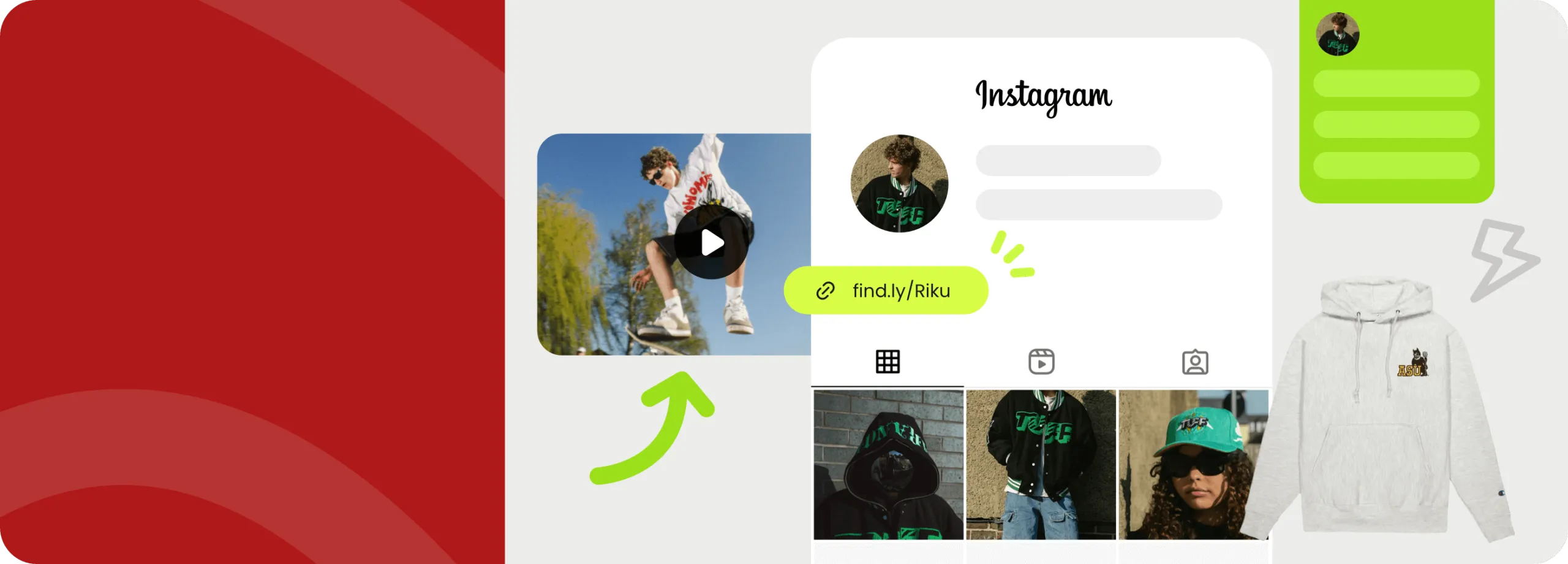 Grow your following on Instagram background