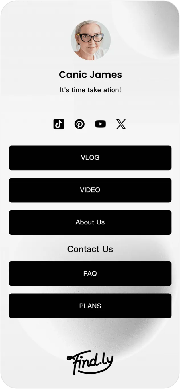 Magazine White template