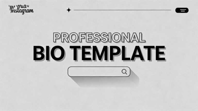 Crafting an Instagram Bio That’s a Vibe: Your Ultimate Guide